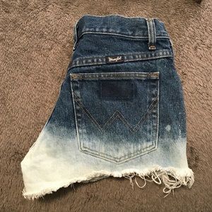 Wrangler Ombré Jean Shorts